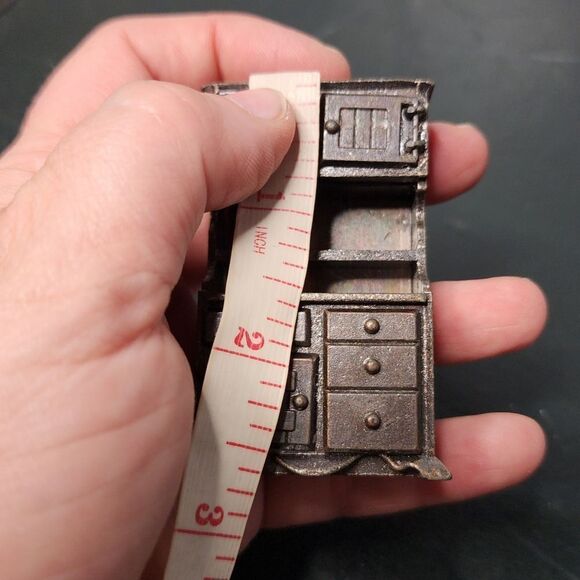 1978 Vintage Durham Industries Kitchen Cubbard Cabinet pencil sharpener metal HK - Picture 4 of 4